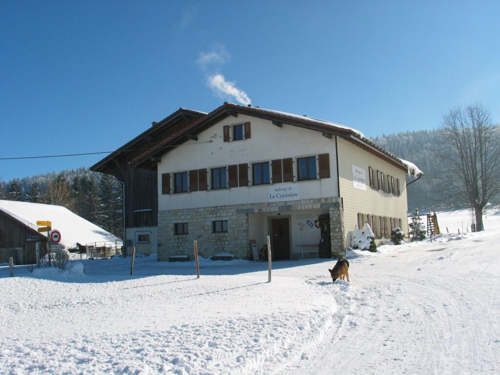 La Cuisinière sous la neige