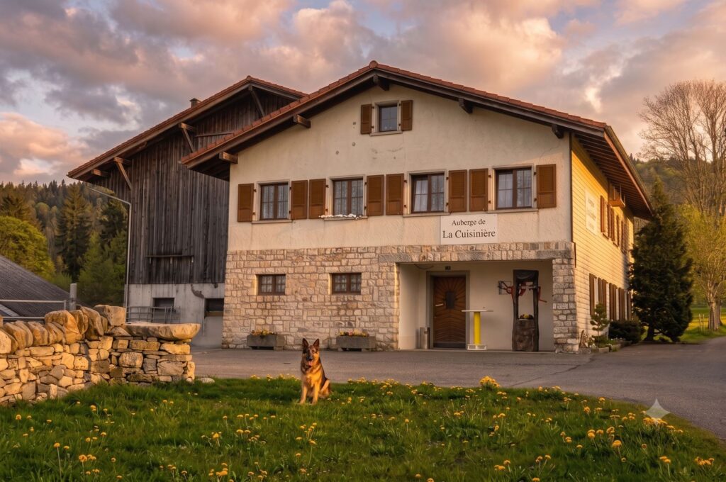 L'Auberge La Cuisinière, métairie de la bourgeoisie